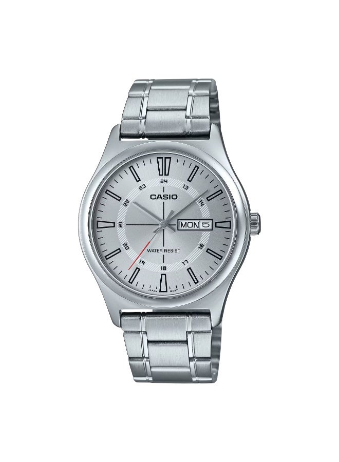 Casio Men's Watch - MTP-V006D-7C -Silver -45.1 × 38 × 9.4 mm